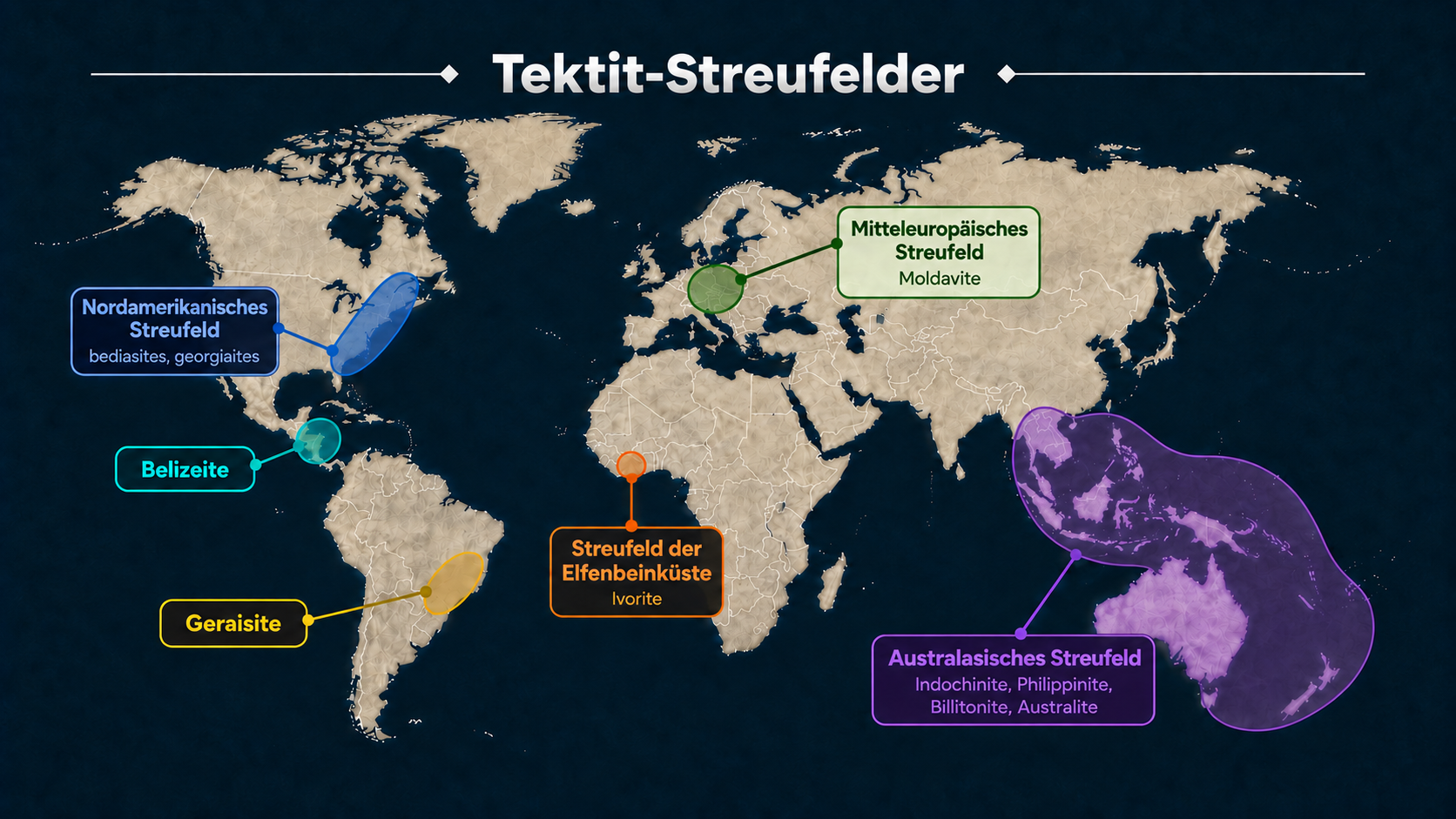 Tektit Streufeld